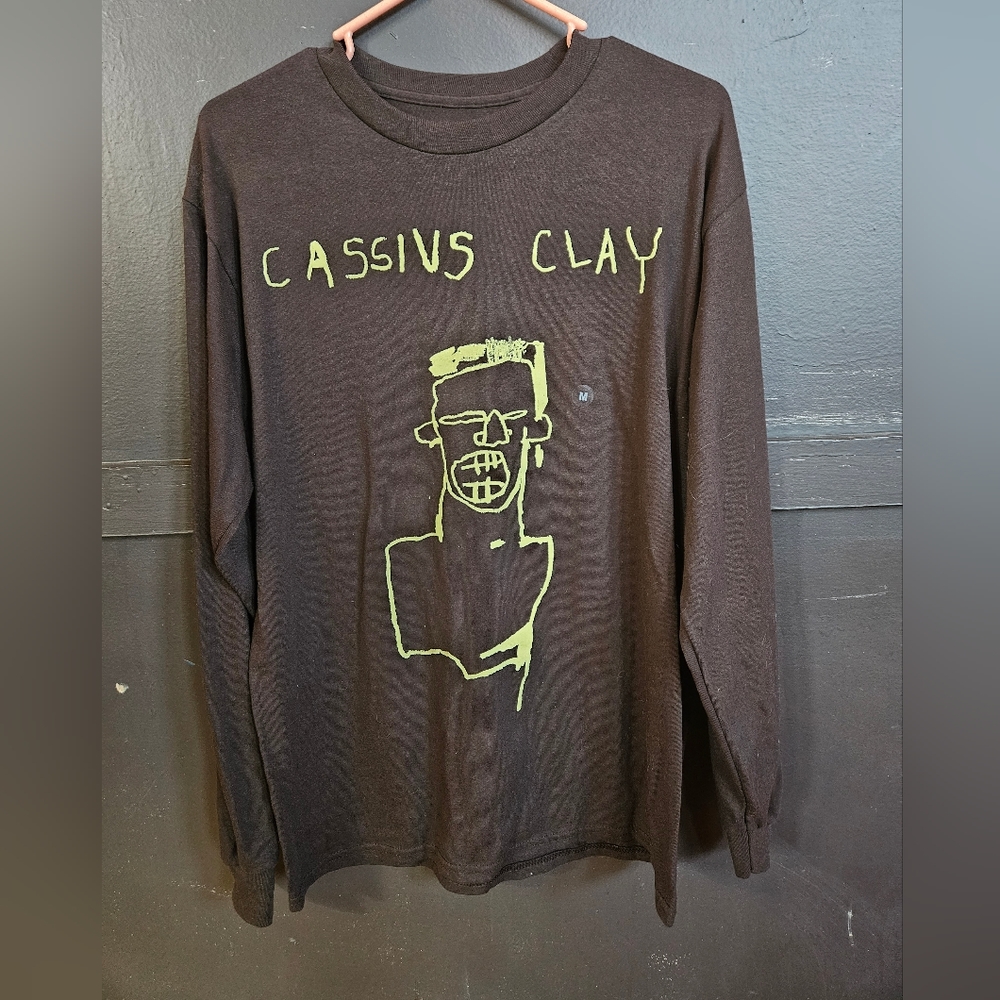 Basquiat Cassius Clay long-sleeved tee